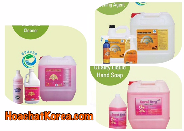 KOREA hóa chất tẩy rửa vệ sinh làm sạch công nghiệp